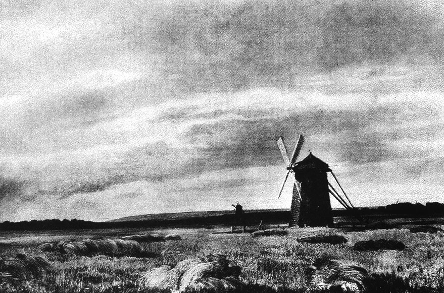 И. И. Шишкин. Мельница в поле. 1861. X., м. 37x56,5. Дом-музей И. И. Шишкина в Елабуге