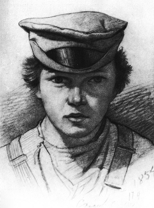 И. И. Шишкин. Автопортрет. 1854