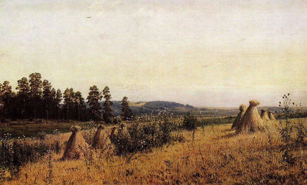 86. Polesye landscape. 1884. Oil on canvas. 71.5X117.5 cm. Art Museum of Byelorussia, Minsk